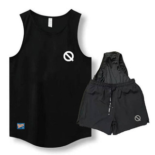 Qinkung Light Sports Running Vest Men's and Women's Competition Competition Track and Field Marathon Quick-Drying Two-Piece Suit kIQ2