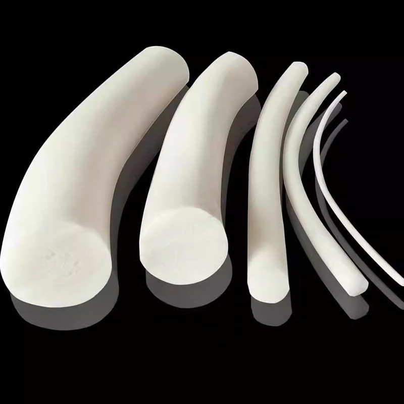 Dây xốp Silicone Dây tạo bọt tròn Dải xốp chịu nhiệt độ cao Dải niêm phong