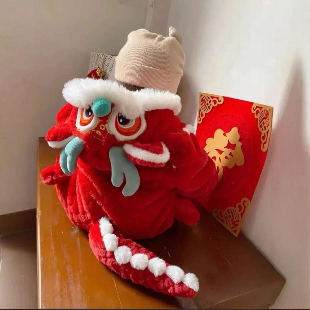 Quần áo trẻ em THFENG Dragon, Bộ đồ liền thân dày thêm nhung, Bộ áo liền quần ấm áp sang trọng mùa đông 2025