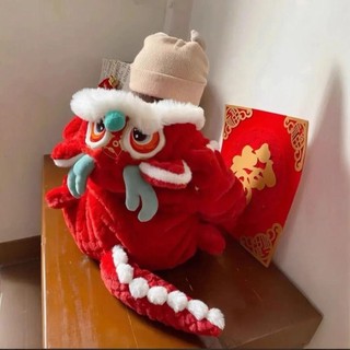 Bộ đồ liền thân ASDFGER, Quần áo trẻ em rồng dày ấm áp, Thêm áo liền quần sang trọng nhung mùa đông