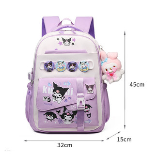 YT2 Sanrio Pochacco Kuromi Ba Lô Dung Tích Lớn In Nhẹ Thời Trang Nữ Hoạt Hình Túi Đi Học TY2