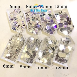 10g Kim Sa Treo Tròn Lỗ Lệch Loại Đẹp Đính Kết Trang Phục, Làm Phụ Kiện Thời Trang