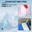 Bút cắt Polystyrene xốp 12V có thể điều chỉnh nhiệt độ Máy cắt xốp điện KT Board Bút cắt