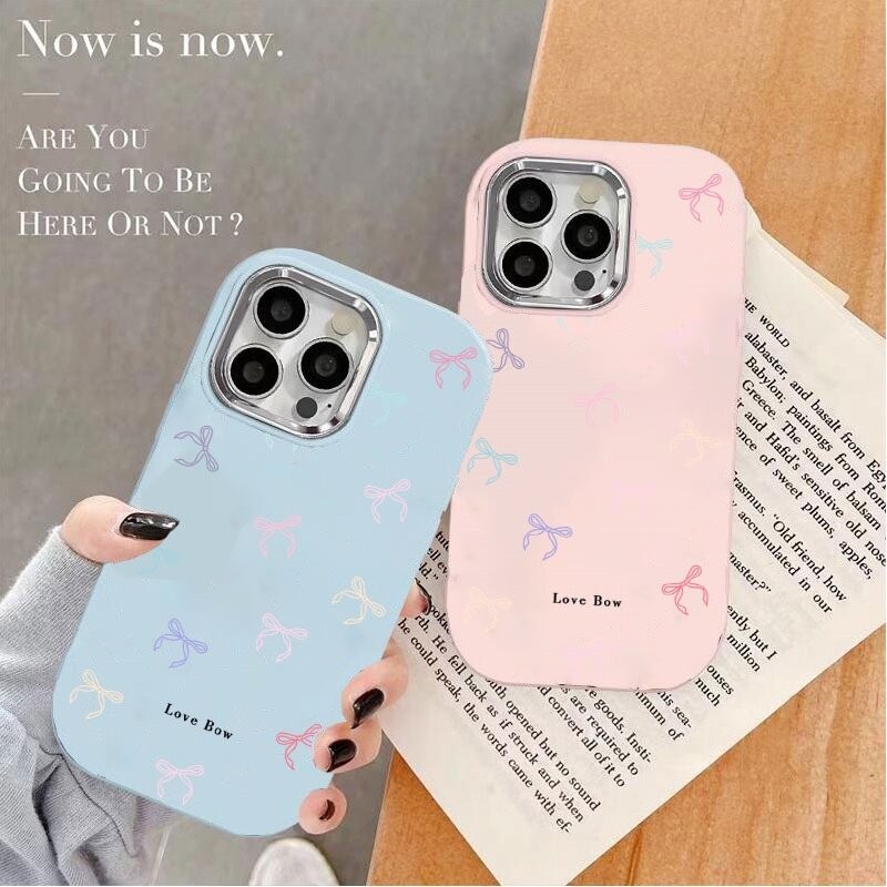 Vỏ Thắt Nơ Nhiều Màu Sắc Hàn Quốc Cho OPPO Reno 13F 12F 11F 12 8 7 6 5 4 Pro 8T 5G 2F 2Z 7Z 8Z 6Z 5Z F9 F11 F17 F29 Pro Vỏ Điện Thoại Di Động Silicon Mềm Màu Kẹo Vỏ TPU Dễ Thương