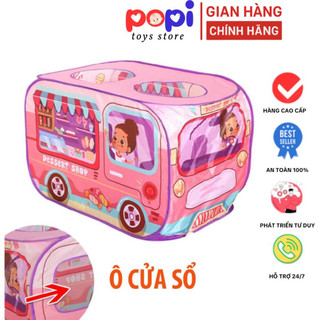 Lều Ô Tô Đồ Chơi Cỡ Lớn Cho Trẻ – Nhà Bóng Đa Năng Tự Bung, Gấp Gọn Dễ Dàng, Vui Chơi Thoải Mái
