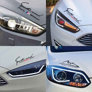 Decal dán xe chữ ký sports mint innova, limited, bmw dán đầu xe nhiều mẫu, tem chữ ký nhiều mẫu độc đáo giá rẻ BH 24T