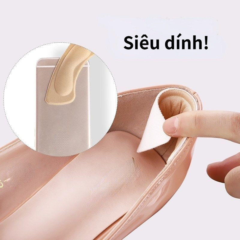 🔥Còn hàng🔥Miếng lót gót giày Set 2 Miếng lót giày bảo vệ sau gót