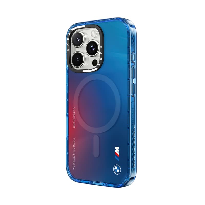 CASECASE X BMW M The Flamboyant Case Sky Blue Color Clear Hard Từ Hút Tác Động Dành Cho Apple IPhone 12 13 14 15 16 Pro Max Plus Có Hộp