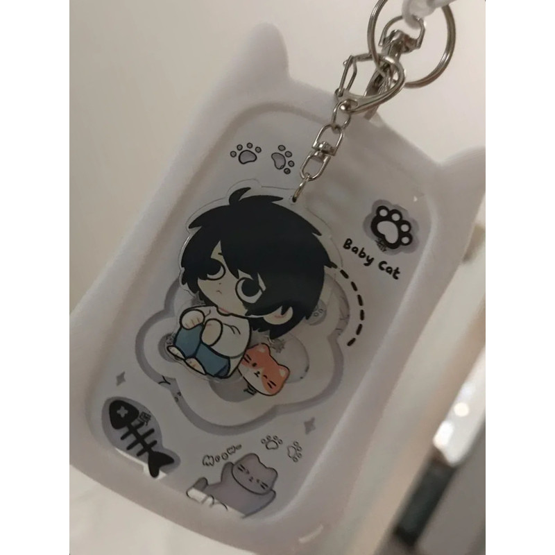 Móc khóa Acrylic Death Note Anime – L, Yagami Raito & Amane Misa – Mặt dây chuyền dễ thương và sưu tầm – Món quà hoàn hảo cho người hâm mộ