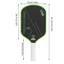 Vợt Pickleball ROLY bề mặt mờ bằng sợi carbon T700, nhẹ và được phê chuẩn bởi USAPA