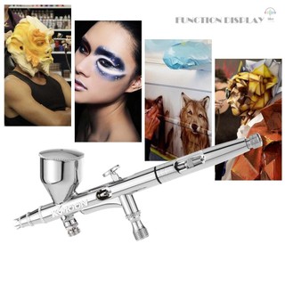 Kkmoon Trọng Lực Thức Ăn Airbrush Bộ Dành Cho Nghệ Thuật Thủ Công Sơn Sở Thích Mô Hình Body Nail Air Brush 0.2 / 0.3 / 0.5mm 9cc