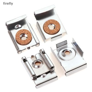 [Firefly] 4 Cái / bộ Dễ Dàng Lắp Đặt Kẹp Gương Phòng Tắm Vuông Phòng Ngủ Có Thể Điều Chỉnh [VN]