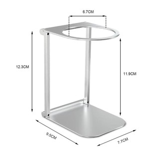 Giá đỡ máy pha cà phê SOULSPACE, Giá đỡ bộ lọc nhỏ giọt chắc chắn có thể gập lại, Phụ kiện máy pha cà phê bền bằng hợp kim nhôm di động
