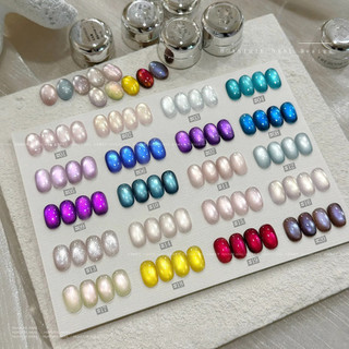 XEIJAYI Bạc Nhỏ Đóng Hộp M Series Mắt Mèo Gel Nước Ánh Sáng Mềm Mắt Mèo Quang Trị Liệu Keo Móng Tay Nghệ Thuật Làm Móng Tay Cho Tiệm Làm Móng Tay