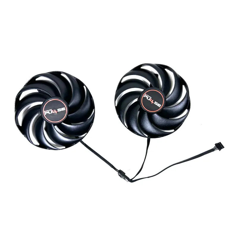 90MM CF9010H12D FDC10H12D9-C 85MM 4PIN Radeon RX6600 XT GPU QUẠT Cho Sapphire RX 6500 RX 6600XT 8G D6 Phiên Bản Bạch Kim Làm Mát
