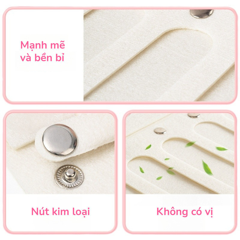 Giá treo sắp xếp kẹp tóc,Kẹp Tóc Gắn Tường,cài tóc , phụ kiện , mắt kín,Trang Trí Phòng Bé Gái