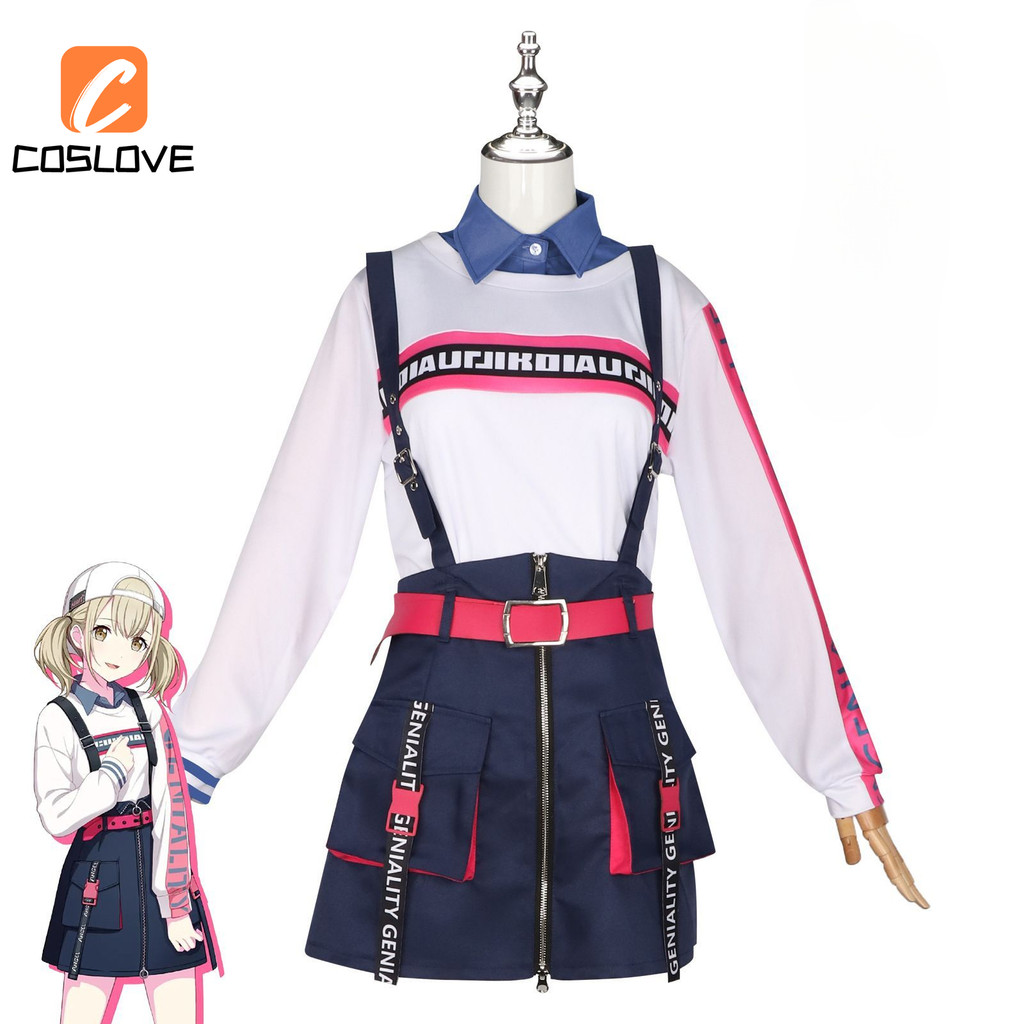 Dự Án Sekai Sân Khấu Nhiều Màu Sắc Kohane Azusawa Cosplay Quần Áo Trọn Bộ Trang Phục Trang Phục Cho Người Phụ Nữ Đầm Cosplay Đảng Hiệu Suất