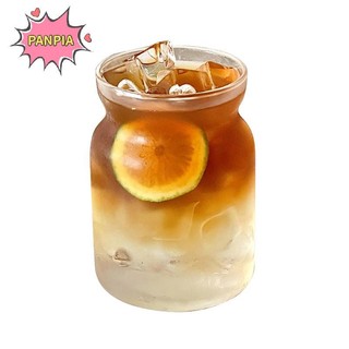 [PNPIA] Cốc Cà Phê Uốn Cốc Latte Thủy Tinh Gia Đình Drinkware Nước ép Sữa Cốc Đơn Giản Trong Suốt Chai Nước Thủy Tinh Cốc Cà Phê VN
