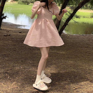 Xixitiao Sweet Bow Mùa Hè Bé Gái Đế Mềm Thoải Mái Giày Lỗ Ngoài Trời