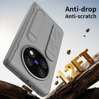 Ốp Điện Thoại Silicon Cho Vivo X Fold5 Fold3 Pro Fold 5 3 Pro 5G Dây Đeo Cổ Tay Đứng Chống Sốc Vỏ PC Cứng