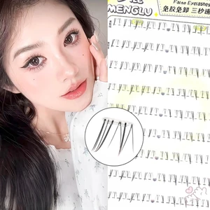 Cụm lông mi phía dưới tự dính 4-6mm C Curl Lông mi giả