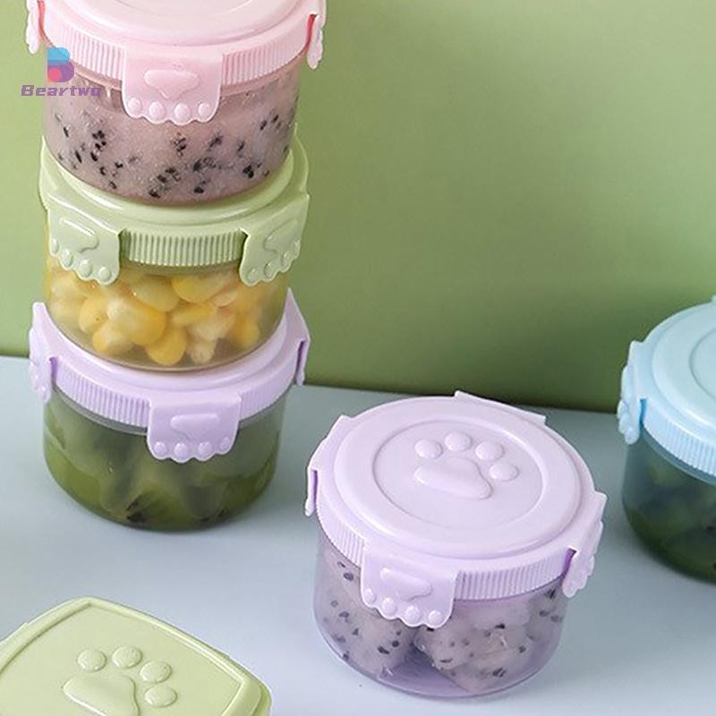 < Beartwo > 1 Cái Hộp Đựng Nước Tương Bằng Nhựa Salad Hộp Đựng Gia Vị Cho Thịt Nướng Ngoài Trời Hộp Cơm Trưa Bento Phụ Kiện Đẹp