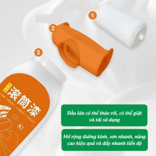 Cây Lăn Sơn Tường Cao Cấp 500g Làm Sạch Tường Bị Vẽ Bẩn - Ố Vàng - Nấm Mốc, Độ Che Phủ Cao