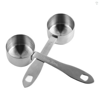 Muỗng cà phê Muỗng đo lường bằng thép không gỉ 30ML Muỗng đo cà phê