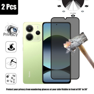 Note 14 4G 2 Chiếc Bảo Vệ Màn Hình Riêng Tư Kính Cường Lực Chống Nhìn Trộm Cho Xiaomi Redmi Note 14 5G 13 Pro 4G 9D Kính Bảo Vệ Phim Chống Gián Điệp