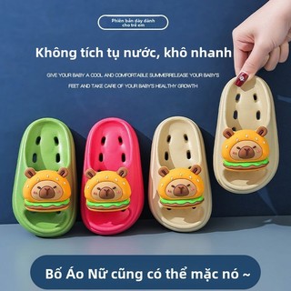 Dép Trẻ Em Hình Capybara - Dép Lê Phòng Tắm Chống Trượt Dễ Thương Cho Bé