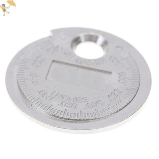 [GOU] Dụng cụ đo bugi đo công cụ đo lường loại đồng xu 0,6-2,4mm bugi gage VN