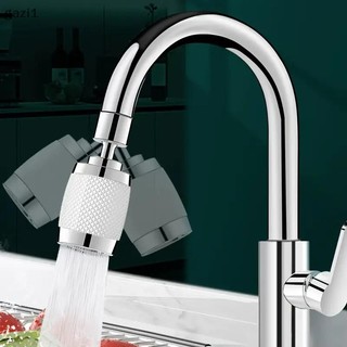 [Gazi1] Vòi đa năng Xoay 360 độ Bộ lọc vòi 3 chế độ Đầu bong bóng nước Bộ tiết kiệm chống bắn tung tóe Đồ dùng nhà bếp VN