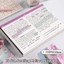 GILL 20 Tờ / Sách B5 Notebook, Notepad B5 có thể xé được, Giấy dán pháp lý ngang đơn giản Văn phòng trường học