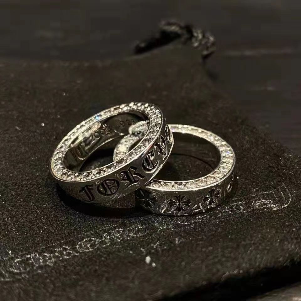 SANCHENGSP6827 Nhẫn Couple Hình Trái Tim Retro, Thiết Kế Độc Đáo Cho Nam Và Nữ