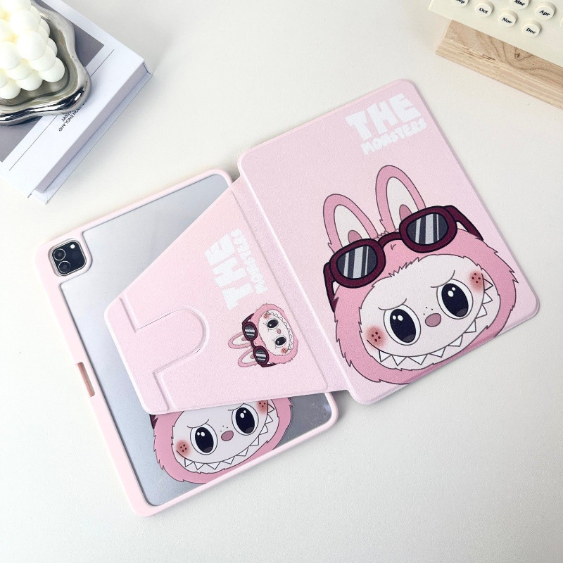 Ốp Bảo Vệ Cho Samsung Galaxy S10ULTRA Tab A7 lite 8.7inch S9 FE + A9 + S10 FE + S7 + / S8 + / S7FE Tab S6 lite 2024 Vỏ Acrylic Xoay 360 Độ Có Khe Cắm Bút