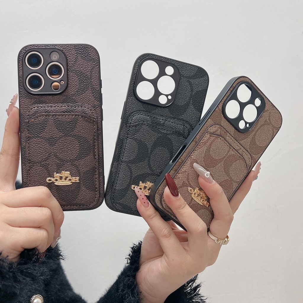 Dành Cho Samsung A05 A06 A26 A36 A56 A15 A25 A35 A55 A53 A72 A33 A71 A34 A24 A14 A04 A73 A54 A51 NOTE20 20U Da PU Sang Trọng Cổ Điển Có Khe Cắm Thẻ Thiết Kế Vỏ Điện Thoại