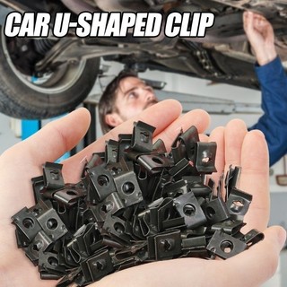 Bộ 50 / 100 / 150 Kẹp Vít Tự Khai Thác Kẹp Loại Chữ U - Kẹp Bảo Vệ Chống Rỉ Sét Cho Cản Xe Ô Tô