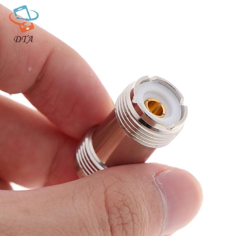 [DTA] Đầu nối bộ chuyển đổi cáp đồng trục RF nữ sang nữ SO-239 UHF cho PL-259 VN