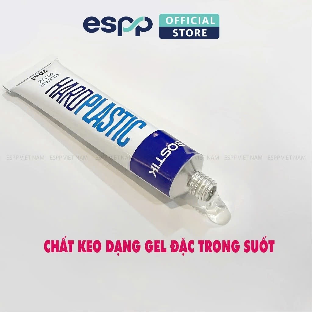 [ 1 TUÝP ] Keo dán Nhựa Cứng 20ml - BOSTIK PVC-U, ABS và Polystyrene cao và các loại nhựa cứng