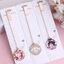 BH2 Sanrio Pochacco Kuromi Kim Loại Đánh Dấu Trang Hoạt Hình Mặt Dây Chuyền Tốt Nghiệp Mùa Quà Tặng Cho Bạn Bè Quà Lưu Niệm HB2