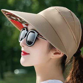 Mũ che nắng có thể điều chỉnh cho nữ Mũ che nắng ngoài trời thông thường chống tia cực tím