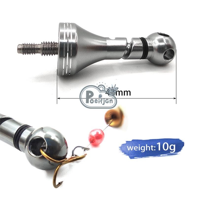 Máy Quay Thay Thế Tay Cầm Đôi Cánh Tay Carbon Câu Cá DIY Sửa Đổi Câu Cá Cho KASTKING SEAKIGHT