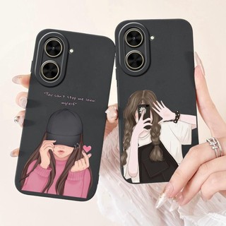 Dành Cho Xiaomi Redmi A5 NFC 4G RedmiA5 A 5 Ốp lưng Bướm Hoa Thỏ Tranh Dễ Thương Ốp Lưng Silicon Lỏng Vỏ Mềm