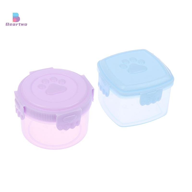 < Beartwo > 1 Chai Vuông Tròn Gia Vị Cà Chua Chai Nước Sốt Mật Ong Mù tạt Salad Trang Điểm Nhà Bếp Hộp Đựng Nước Sốt Bento Đẹp