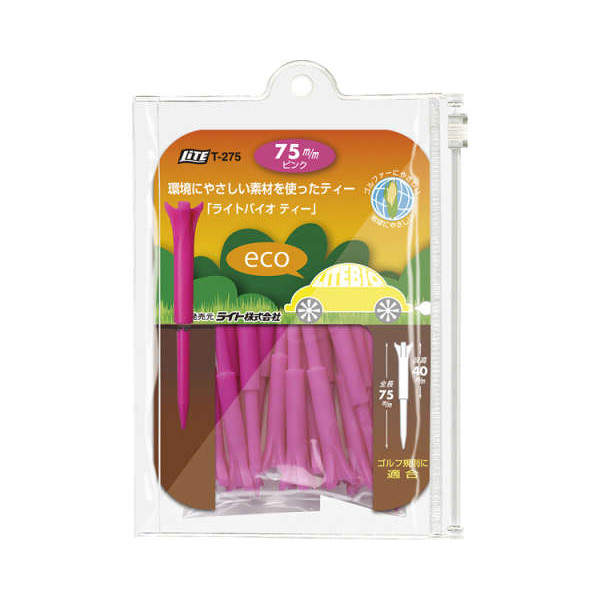Nhật Bản Nhập Khẩu LITE T-275 Golf TEE Bóng Giá Đỡ Bóng Móng Tay Thang Chiều Dài Đầy Đủ 75 Mm Giới Hạn TEE