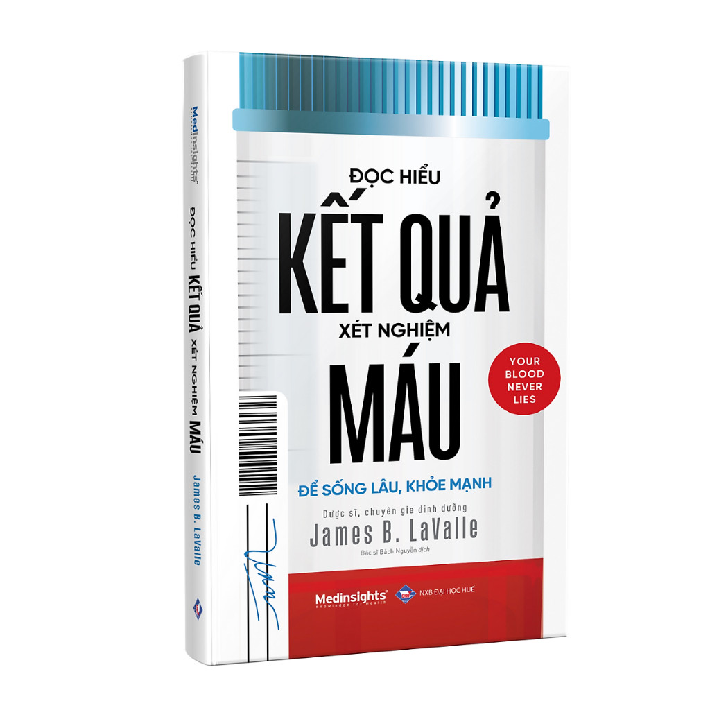 Sách - Đọc Hiểu Kết Quả Xét Nghiệm Máu - James Lavalle (Omega Plus)