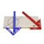 JUIC Woodworking Circle Center Scribe, Scribe Trung tâm nhôm di động, Bền 45 / 90° Dụng cụ đo gỗ thước thợ mộc