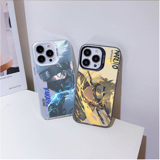 Ốp Điện Thoại Anime Naruto Cho Samsung Galaxy S25 S24 S23 Ultra S24FE S23FE S20FE Ốp Lưng Sasuke Obito Hatake Kakashi Xu Hướng Thương Hiệu Cool Laser IMD Matte Hard