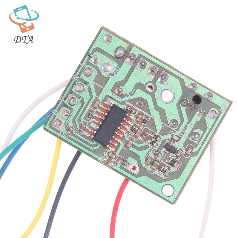 [DTA] Bảng điều khiển từ xa 4CH RC Bộ phát và thu PCB mạch 27 MHz có hệ thống vô tuyến ăng-ten cho ô tô VN