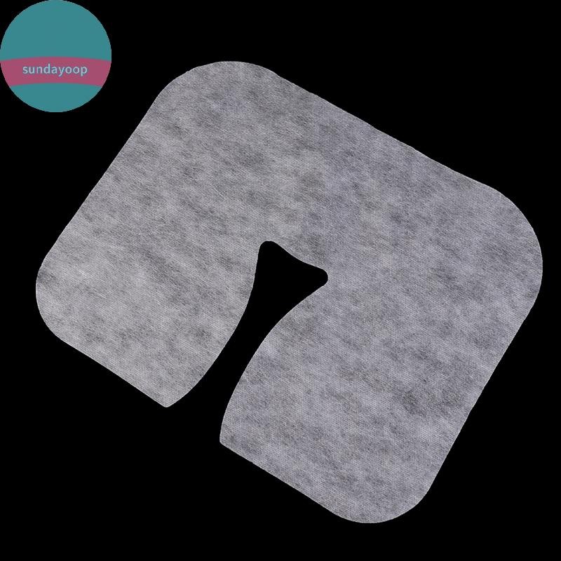 Sund 100 / 200 Cái SPA Mặt Massage Pad Thẩm Mỹ Viện Massage Tựa Đầu Miếng Lót Dùng Một Lần Khăn Cotton Che Mặt Dụng Cụ Chăm Sóc Da VN